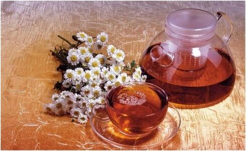 Manzanilla con osteocondrosis cervical