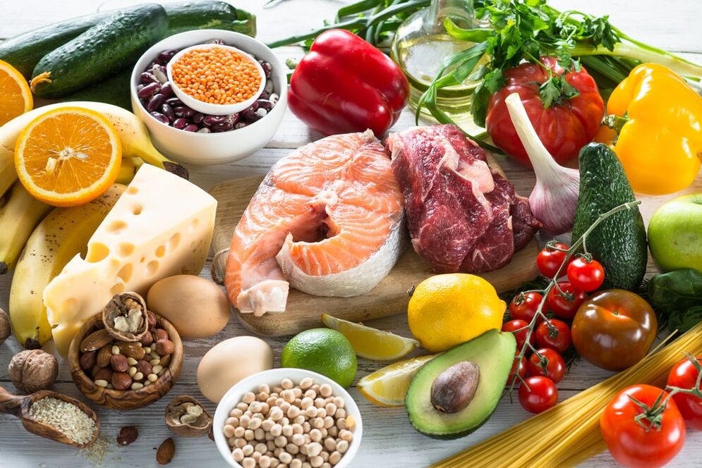 Alimentación saludable para la osteocondrosis